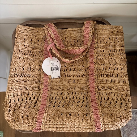 BTB Los Angeles Chapeu Tote In Pink NWT - Picture 2 of 4